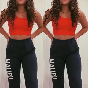 Brandy Melville Rosa Malibu Sweatpants
